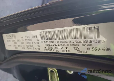 2019 Ram 1500 Classic Big Horn 4X2 5'7 Box from USA, damaged, VIN 1C6RR6LT3KS633371